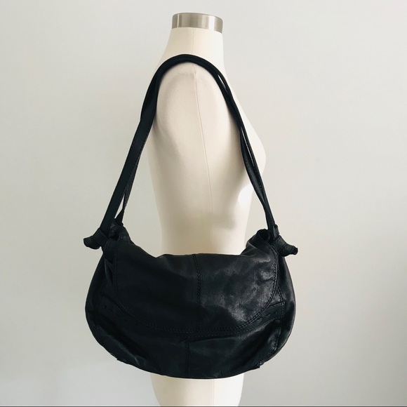 Lucky Brand Handbags - Lucky Brand Leather Black Bag Purse